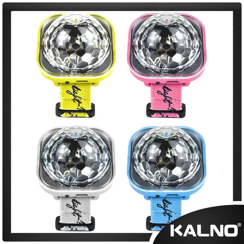 Gelang Lampu Kristal Disco USB Rechargeable 2 In 1 XKL815 - Lampu Tidur, Lampu Hias, Lampu Party