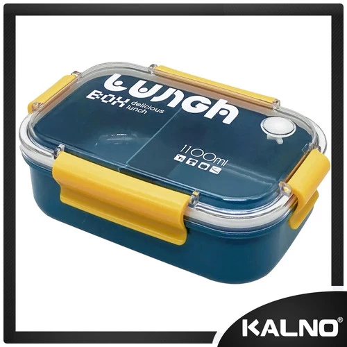 Kotak Makan Set 1100ML Kotak Bekal Makan 2 Sekat -Kotak Makan TM436