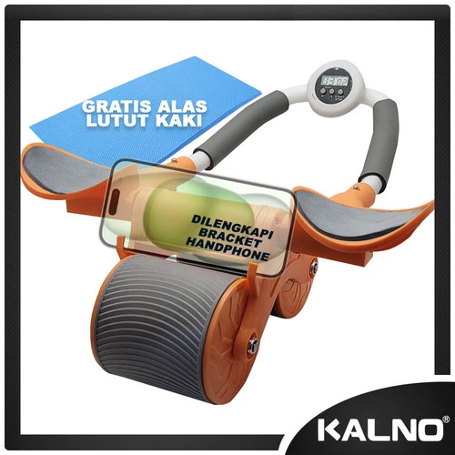 Alat Fitness Roda ABS Roller Abdominal Whell Automatic AF215
