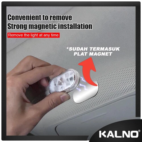 LED Lampu Interior LL311 Mobil Touch Light - Lampu RGB Baca Kabin