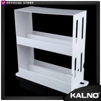 Rak Bumbu Geser 2 Lapis 2 Tingkat R033 - Rak Swivel