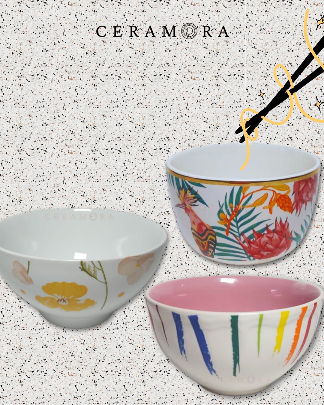 Ceramora Harmony Bowl Series