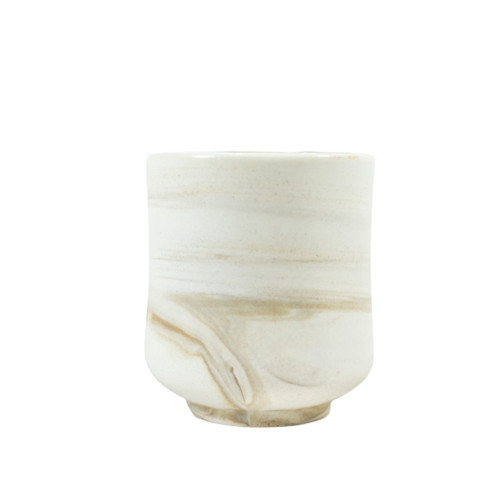 Furnice Nore Unhandle Mug Marble Brown