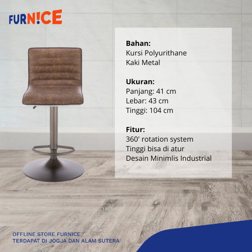 Furnice Spencer Chair Dark Grey
