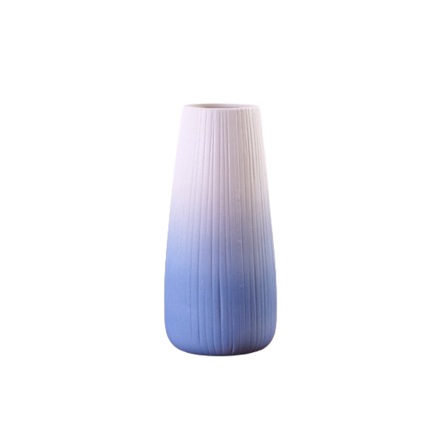 Eline Vase White Blue
