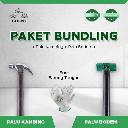 Paket Hemat Palu Kambing + Palu Bodem