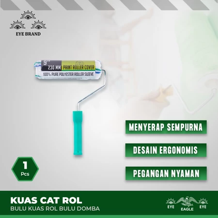 Kuas Roll Cat Tembok Cap Mata