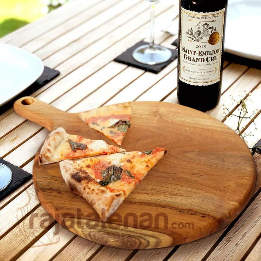 Talenan Kayu Jati PIZZA HD70763