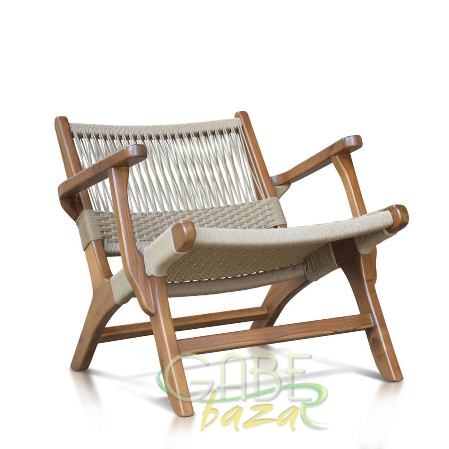 Kursi Tamu Atau Kursi Malas Teras Kayu Jati Modern