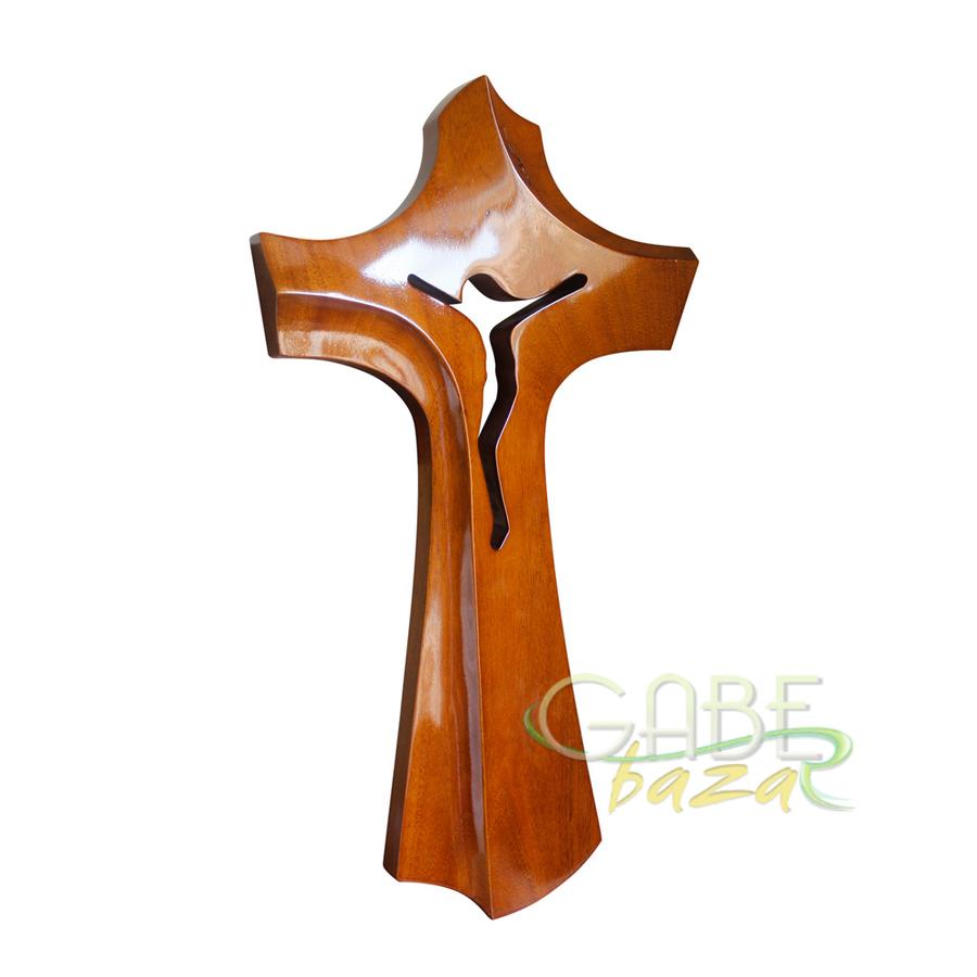 Dekorasi SALIB Kayu Motif B