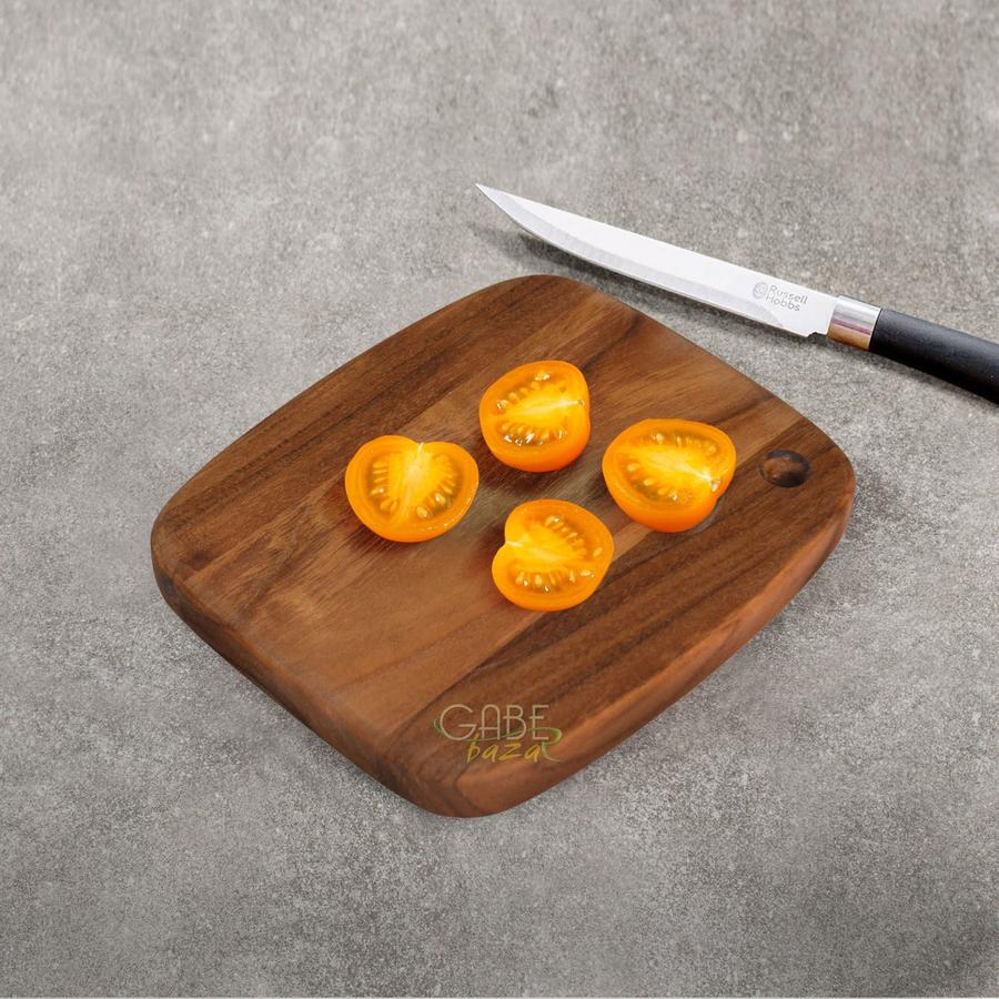 Talenan Zanzibar Kayu Jati - Handmade, Food Grade, dan Tahan Lama