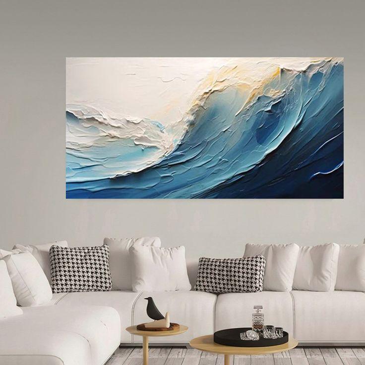 LUKISAN DINDING ABSTRAK MODERN ART LUKISAN KANVAS MINIMALIS Frame