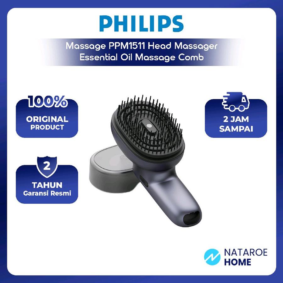 Philips Massage PPM1511 Head Massager Essential Oil Massage Comb