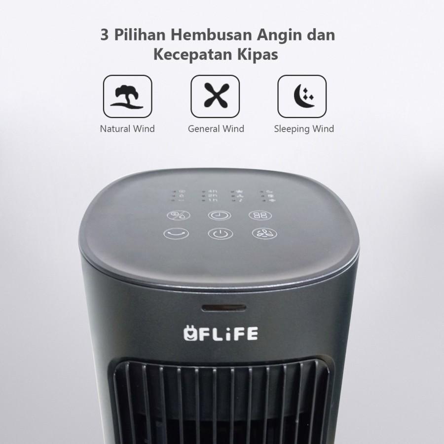 FLiFE Tower Fan Air Cooler (4 Liter) - Model FTA-ACOOL4 - FLIFE FTA-ACOOL