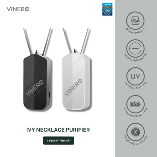 Vinero Ivy Portable Purifier Necklace Ion Negatif UV Disinfect