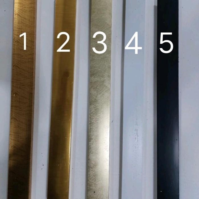 Lukisan dinding ruang tamu abstrak silver gold tekstur modern art