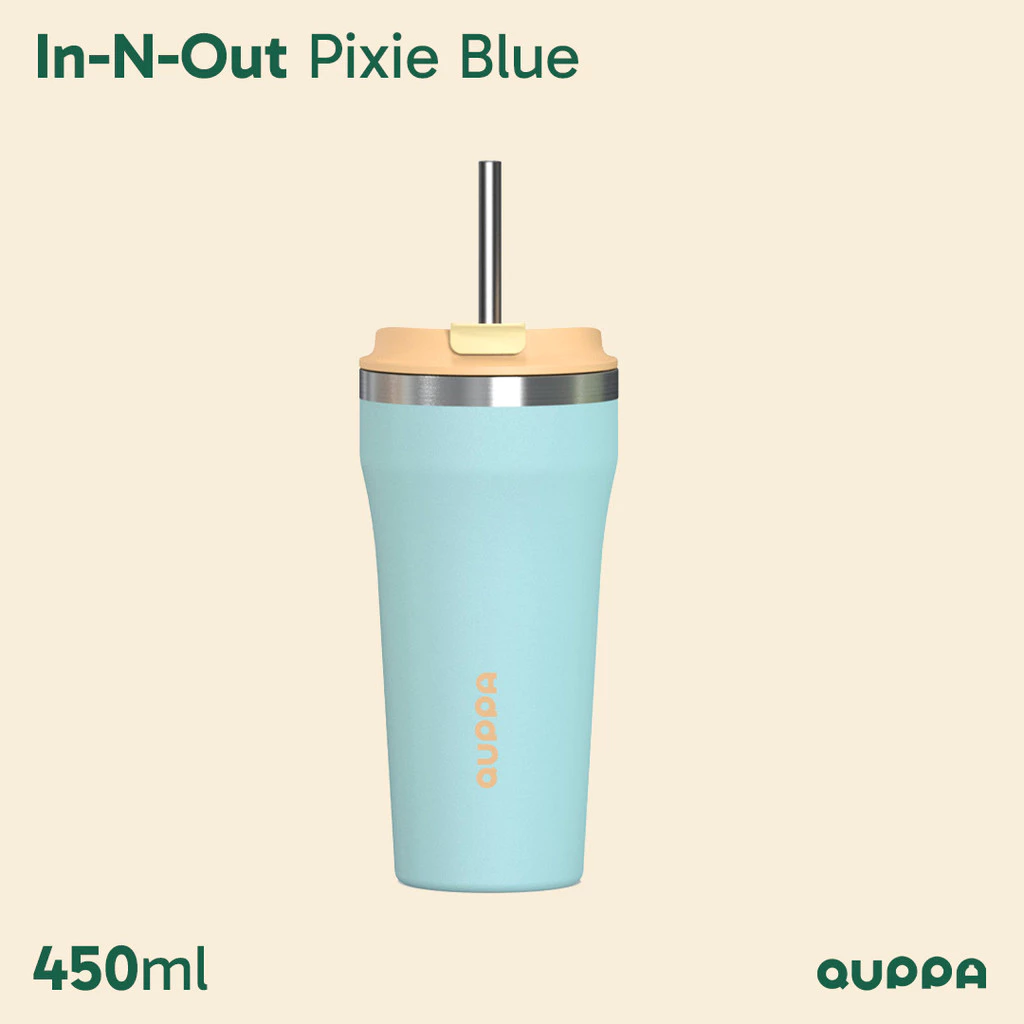 Quppa In-N-Out Pixie Blue 480ml Botol Minum Thermos Tumbler