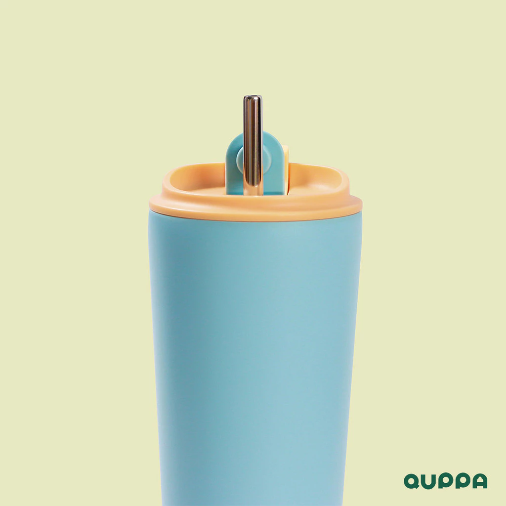 Quppa In-N-Out Pixie Blue 480ml Botol Minum Thermos Tumbler