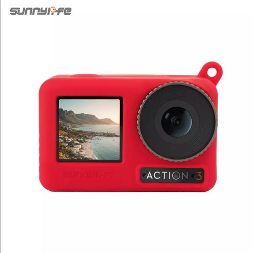 Sunnylife Protective Silicone Case With Lanyard for DJI Osmo Action 3