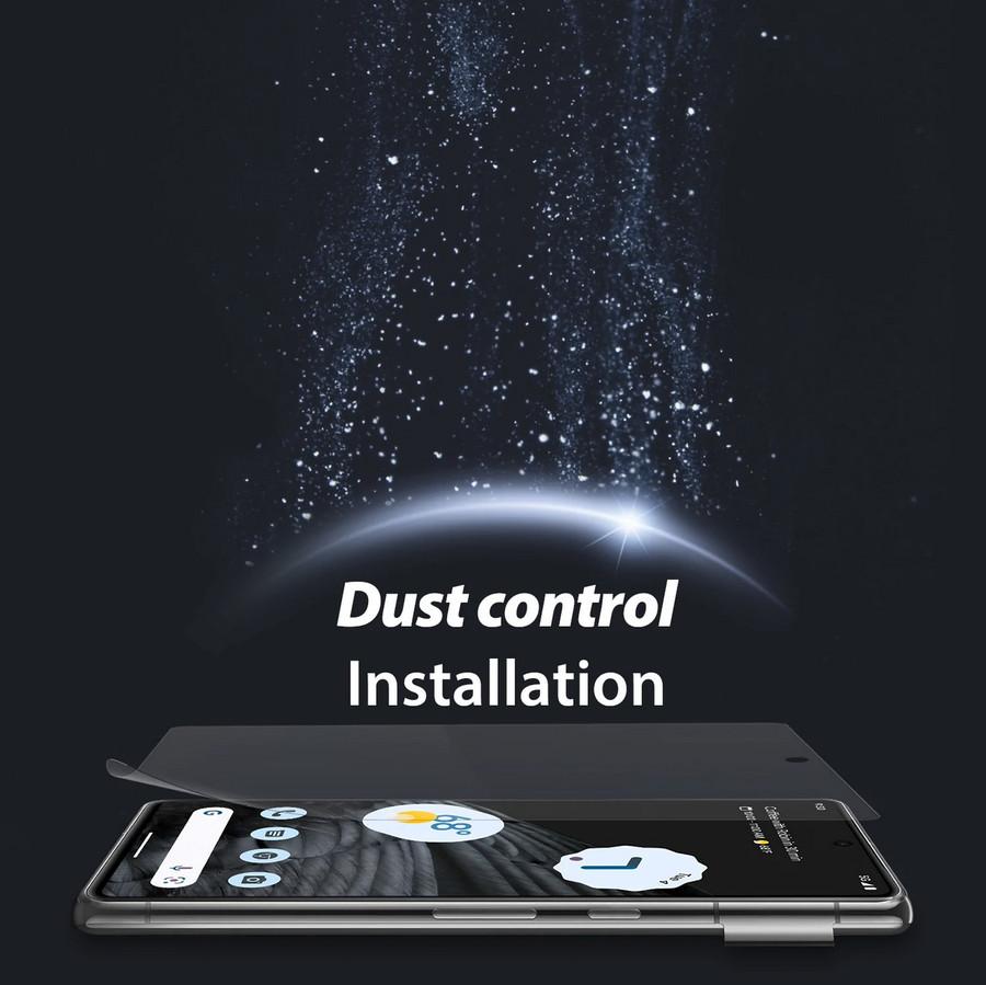 Whitestone Dome UV Gen Tempered Glass Compatible For Pixel 7 Pro Screen Protector