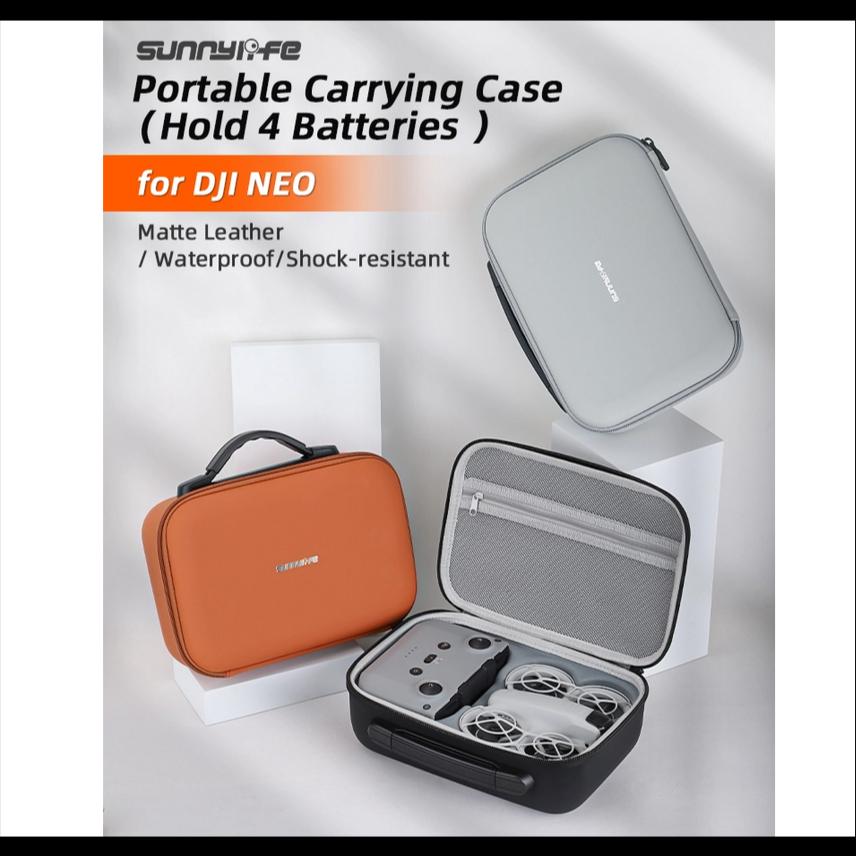 Sunnylife Portable Hard Carrying Case Combo Protective Bag DJI NEO Tas