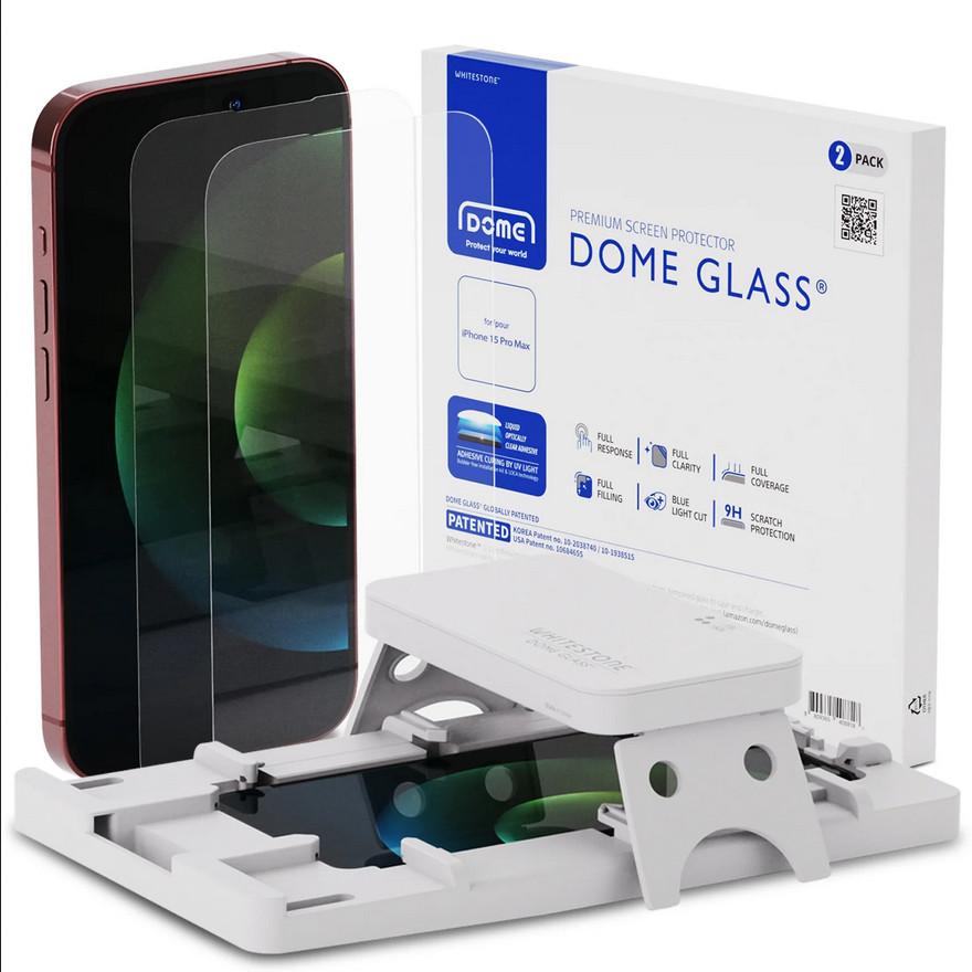 Whitestone dome tempered glass Iphone 15 Pro Max iphone 15 plus / 15