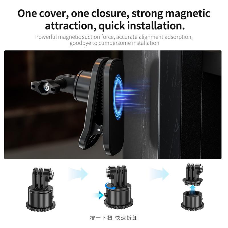 Startrc Magnetic Universal Backpack Clip Action Camera Pocket Gopro