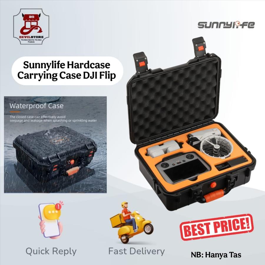 Sunnylife Safety Carrying Case Waterproof Hard Case DJI FLIP Tas