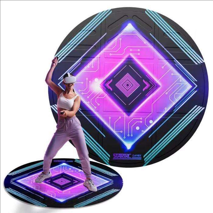 Startrc Super Soft Round VR Gaming Floor Mat Oculus Quest 3 / 2 PSVR 2 