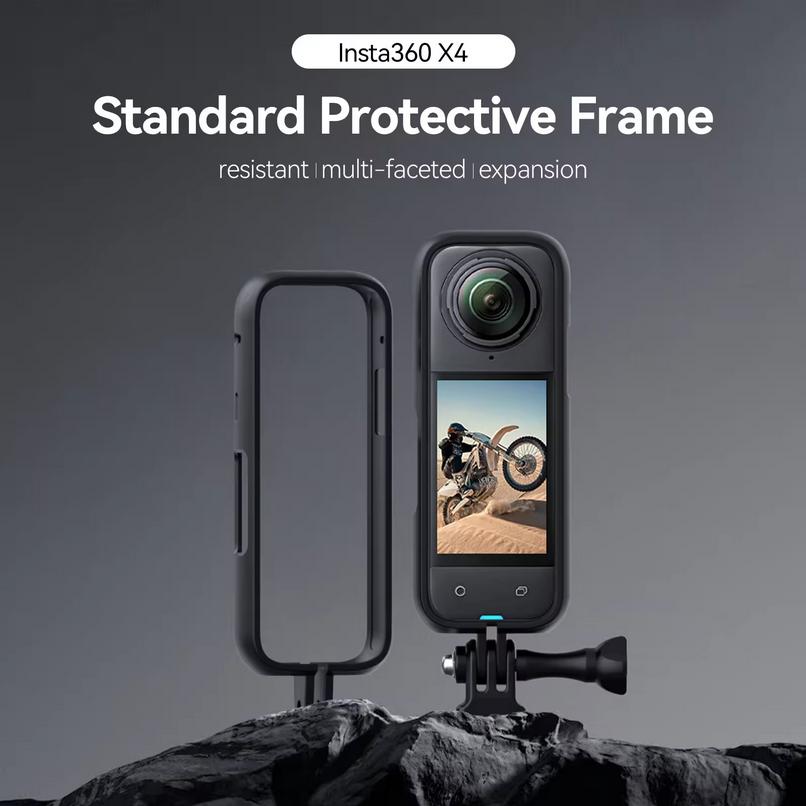 Telesin PC ABS Protective Case for insta360 X4 Casing Frame X4