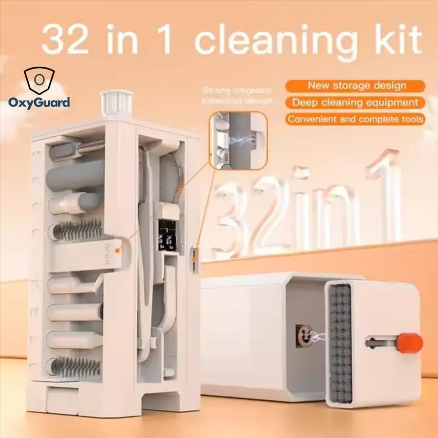 32 in 1 Pembersih Cleaning Kit Laptop Airpods Keyboard Oxyguard Cleaner