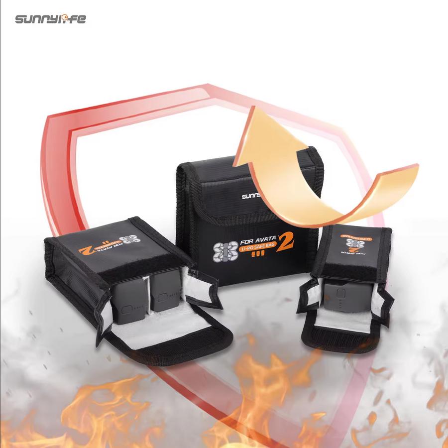 Sunnylife Battery Safe Protective Li-Po Explosion-proof DJI Avata 2