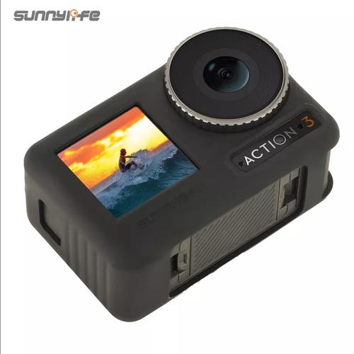Sunnylife Protective Silicone Case With Lanyard for DJI Osmo Action 3