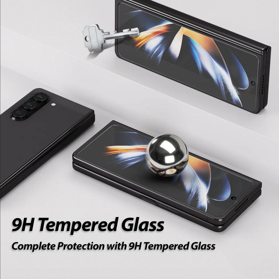 Whitestone Dome UV Tempered Glass Samsung Galaxy Z Fold 5 Glass Fold5 - Fullset Kit