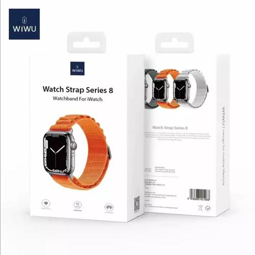 Wiwu Nylon Watch Band for Iwatch Apple Watch 8 Strap 42/44/45/49mm