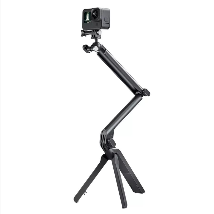 Telesin 3-Way Integrated foldable tripod and 360 rotary ball for Gopro