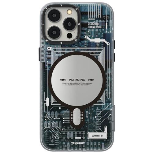 Youngkit Circuit Magsafe Case Iphone 14 Pro Max Iphone 14 / 14 Pro