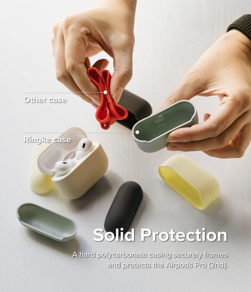 Ringke Silicone Hardcase Airpods Pro 2 Casing Airpods Pro Gen 2 Ori