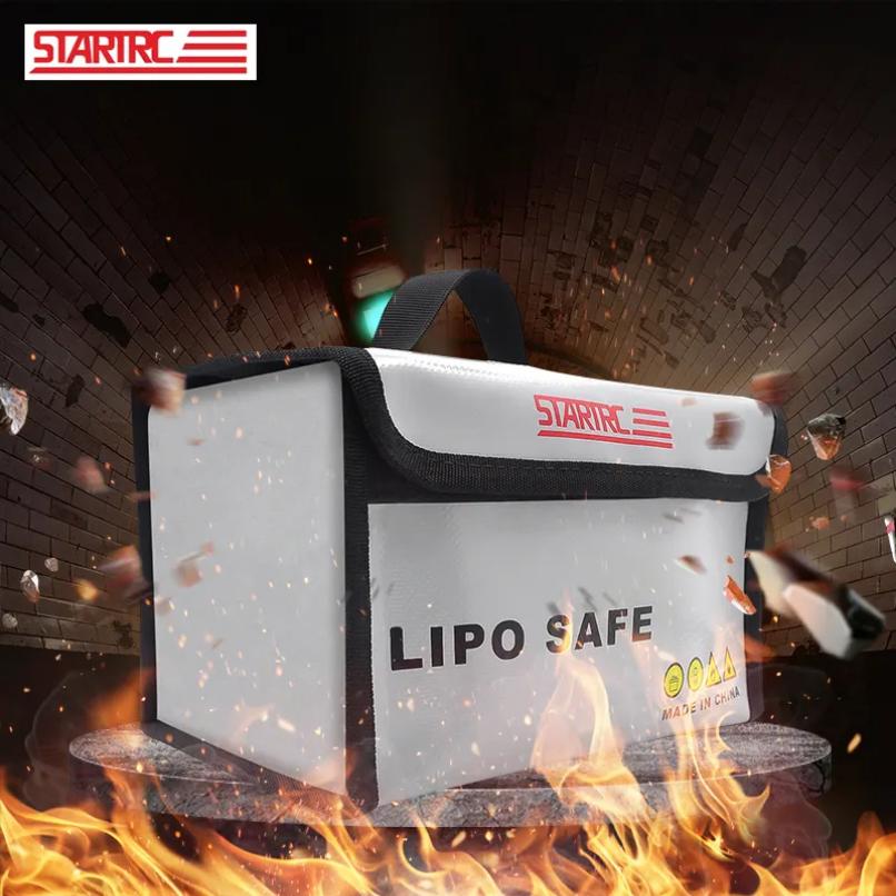 Startrc Large Fireproof Lipo Battery Safety Bag Drones Battery DJI