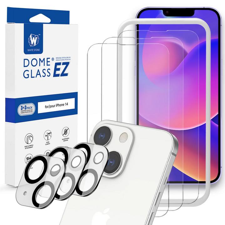 Whitestone EZ Tempered Glass Iphone 14 Pro Max Iphone 14 Plus 14 Pro 