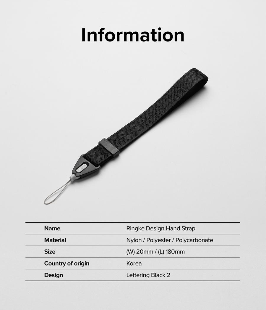 Ringke Design Hand Strap Original for Smartphone Strap Handphone 