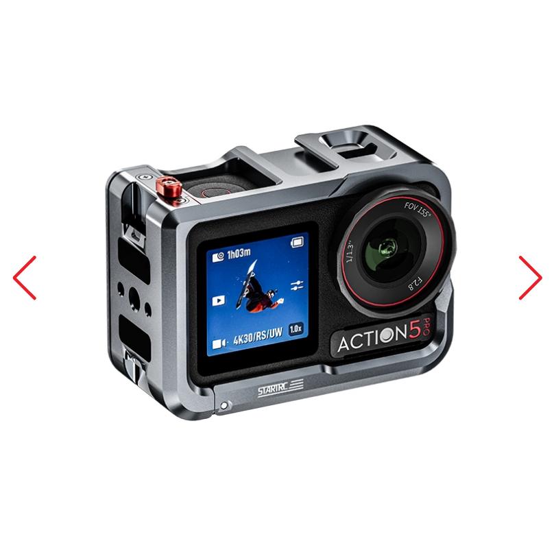 Startrc Metal Camera Case Mount for DJI Osmo Action 5 Pro Casing