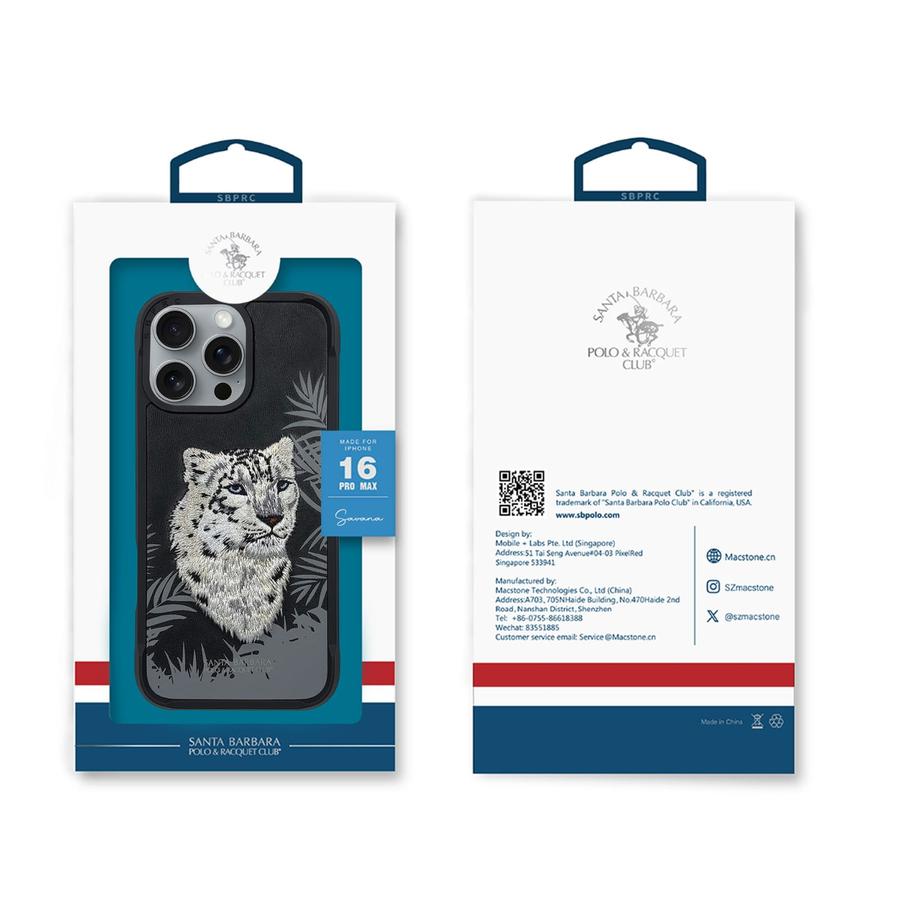 Santa Barbara Polo Savanna Case Iphone 16 Pro / 16 Pro Max Casing