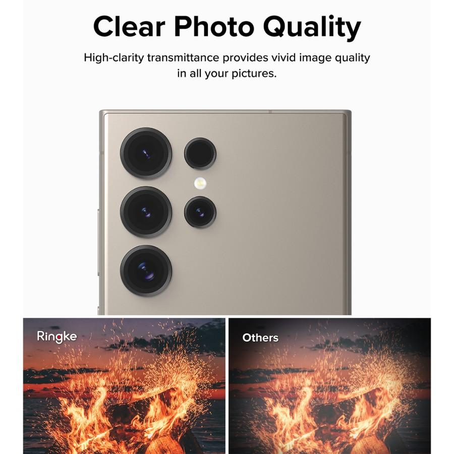 Ringke Camera Lens Frame Glass Samsung S24 Ultra S24 / S24 Plus Camera