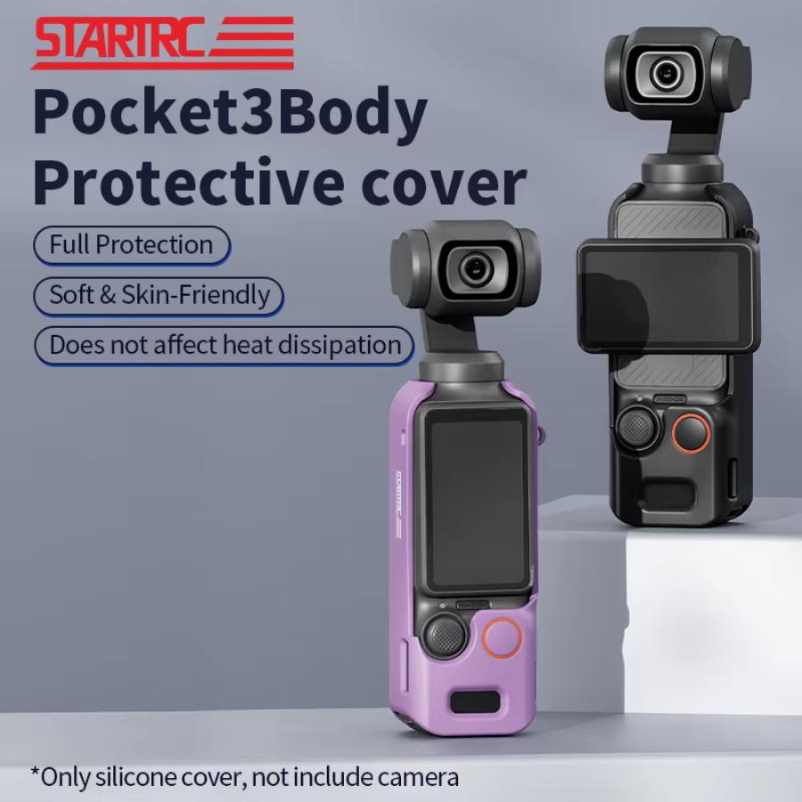 STARTRC TPU Durable Anti-Scratch Protective Cover Case DJI Osmo Pocket 3