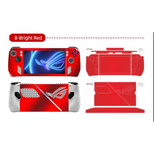Hifylux PVC Stickers Decal Skin Scratch-proof Protective for ROG Ally - Bright Red