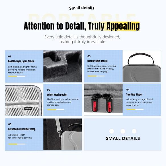 Startrc Carrying Bag for DJI Osmo 7/ 7P carrying Case Tas OM 7