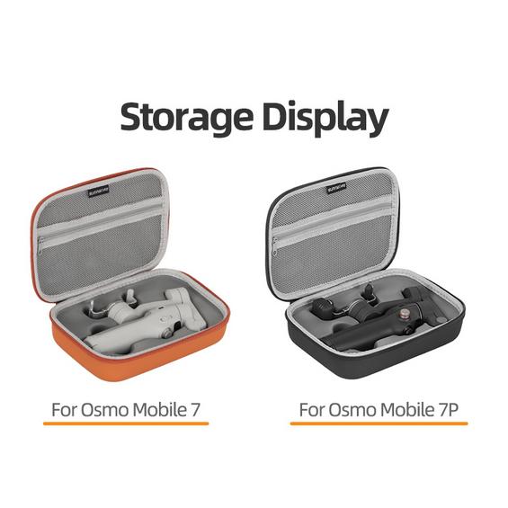 Sunnylife Portable Carrying Case Mini Bag Handbag for DJI Osmo Mobile 7P / 7 Tas