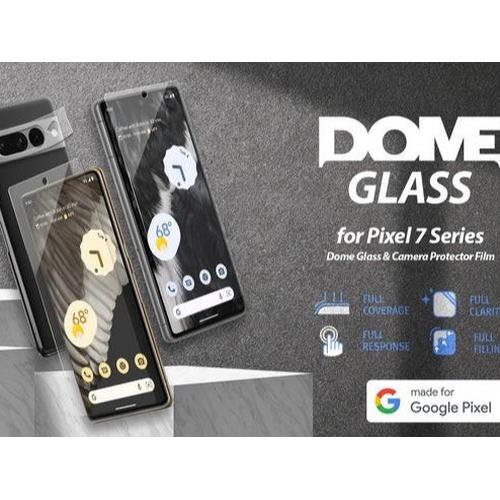 Whitestone Dome Glass For Pixel 7 Pro Tempered Glass Pixel 7 / 7 Pro Cover