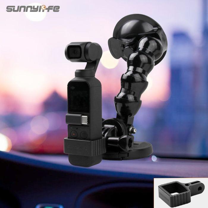 Sunnylife metal adapter suction mount bracket for DJI Osmo Pocket 2